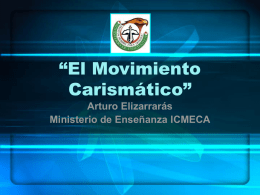 ¿Qué es el Movimiento Carismático?