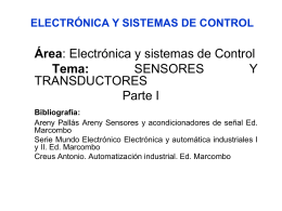 Sensor y transductor