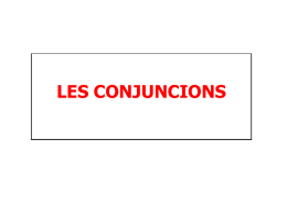 La conjunció