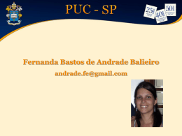 Fernanda Bastos de Andrade Balieiro - PUC-SP